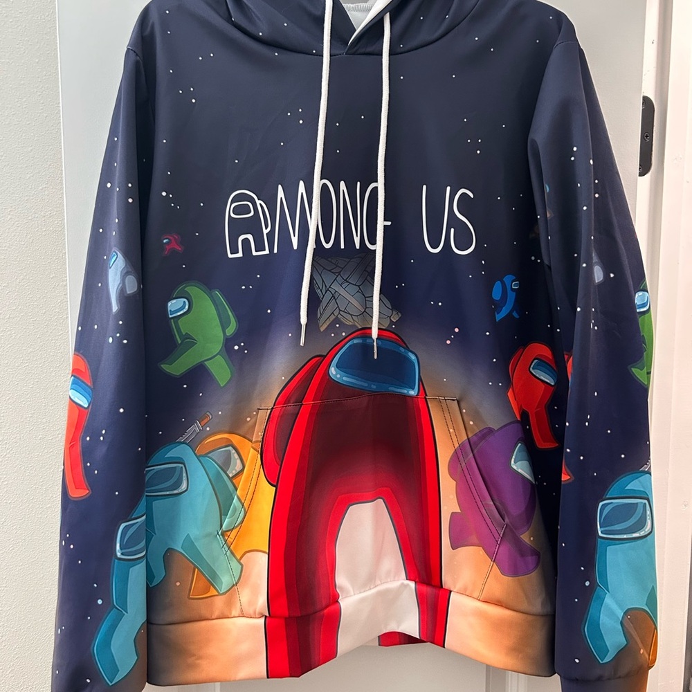 Among Us Men’s Like New Medium Multicolor Hoodie